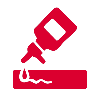 NDT PT Liquid dye  penetration test